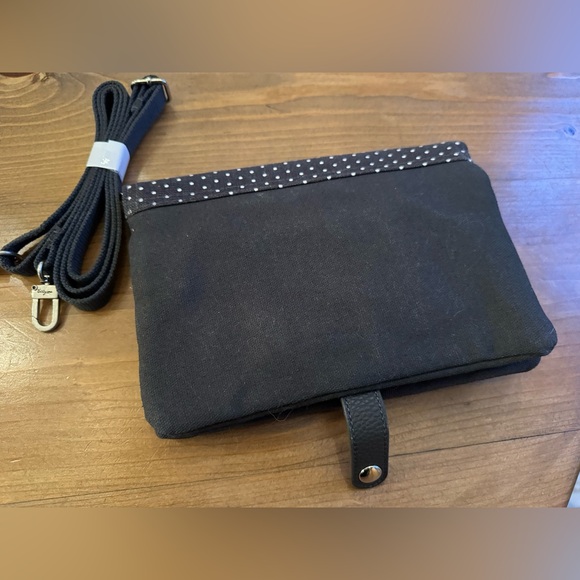 NWT - Thirty One Double Up Crossbody in Gray and White - Picture 3 of 6